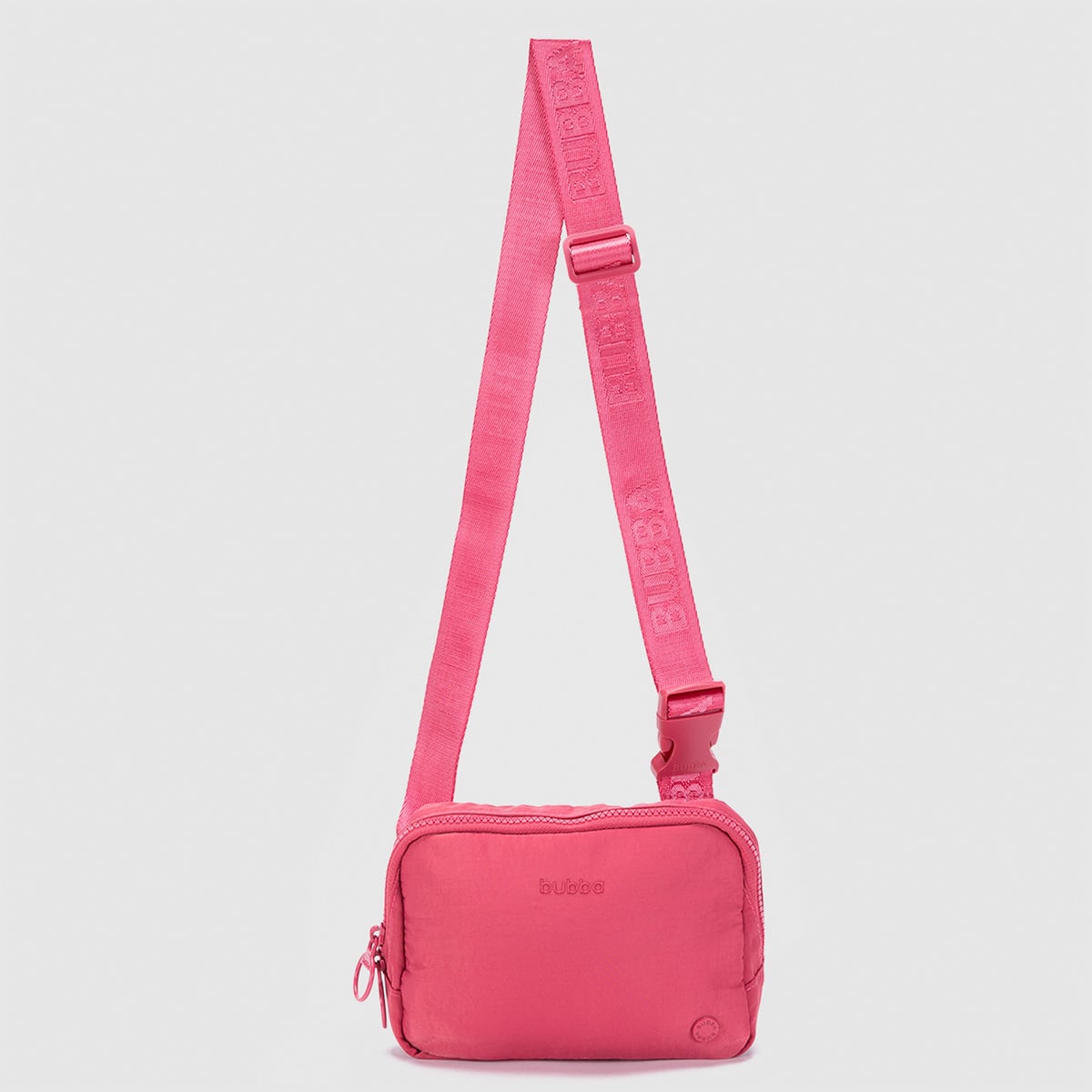 CARTERA BUBBA ANYTIME ALGODÓN FUCSIA - 3