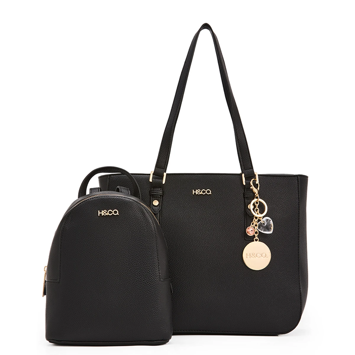 SET CARTERA TOTE H & CO. P327F25 NEGRO - 1