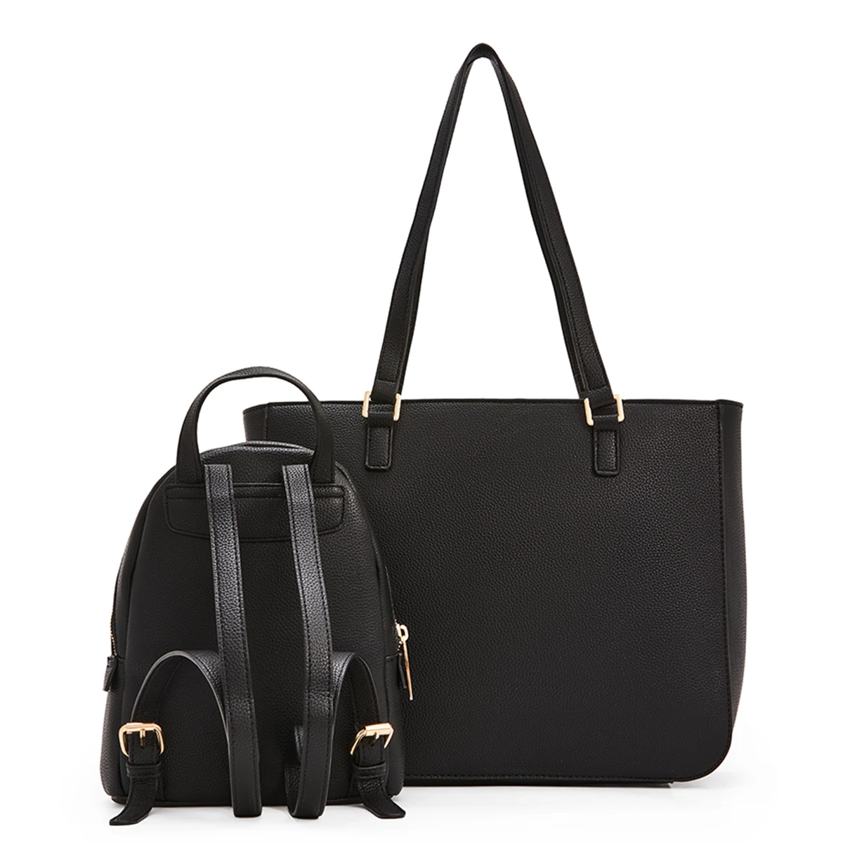 SET CARTERA TOTE H & CO. P327F25 NEGRO - 3