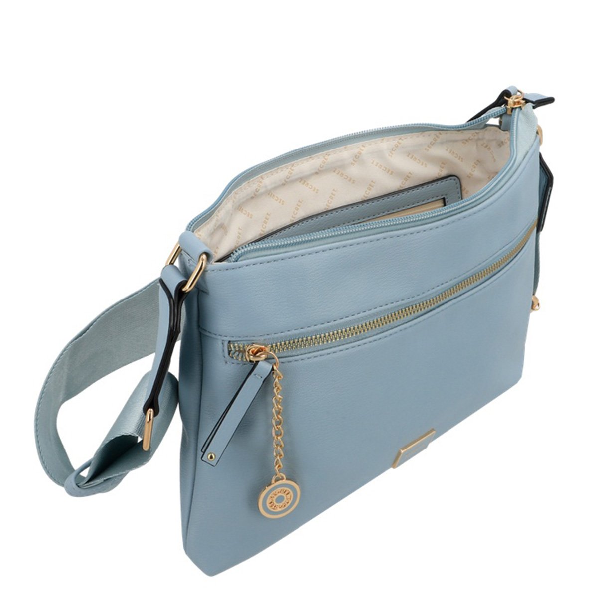CARTERA SECRET SICILIA  AZUL - 4