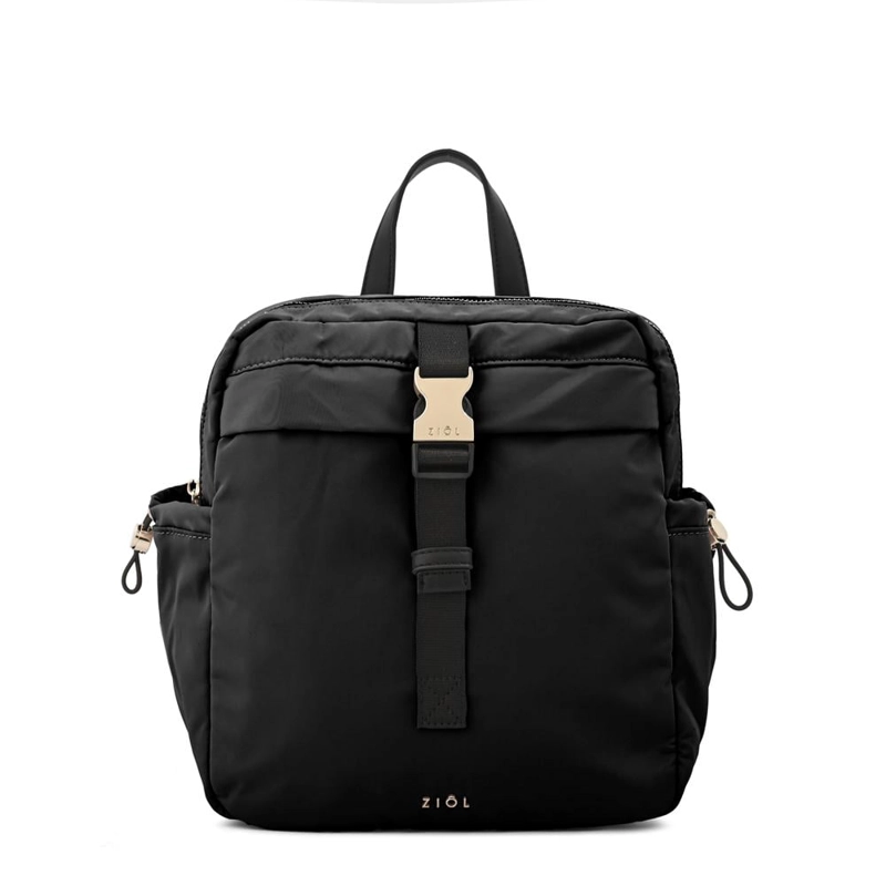 MOCHILA ZIOL TOPACIO NEGRO - 1