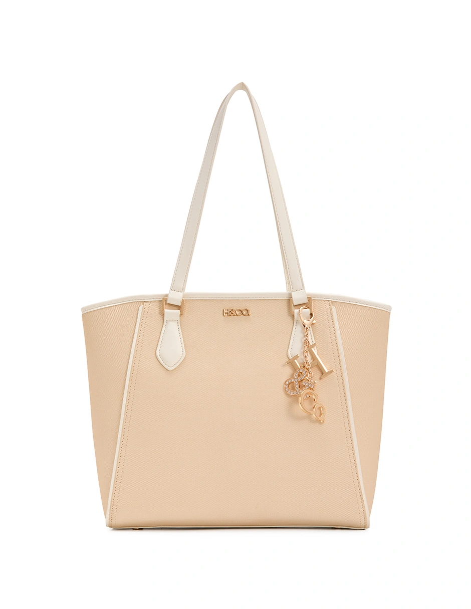 BOLSO TOTE H&CO. ARIADNE 8092 BLANCO - 1