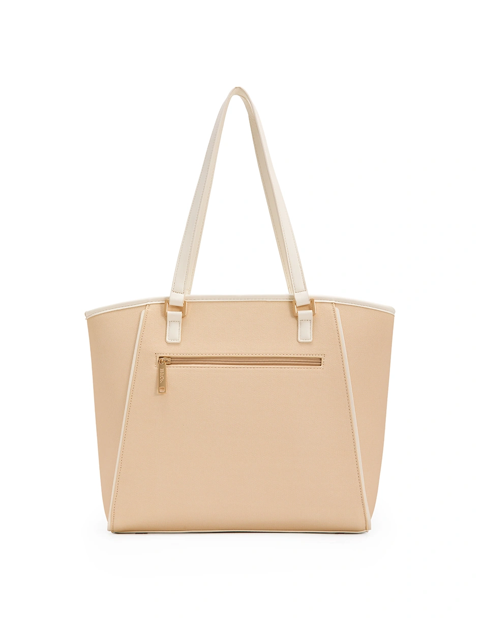BOLSO TOTE H&CO. ARIADNE 8092 BLANCO - 3