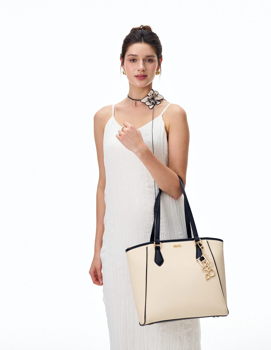 BOLSO TOTE H&CO. ARIADNE 8092 NEGRO - 6