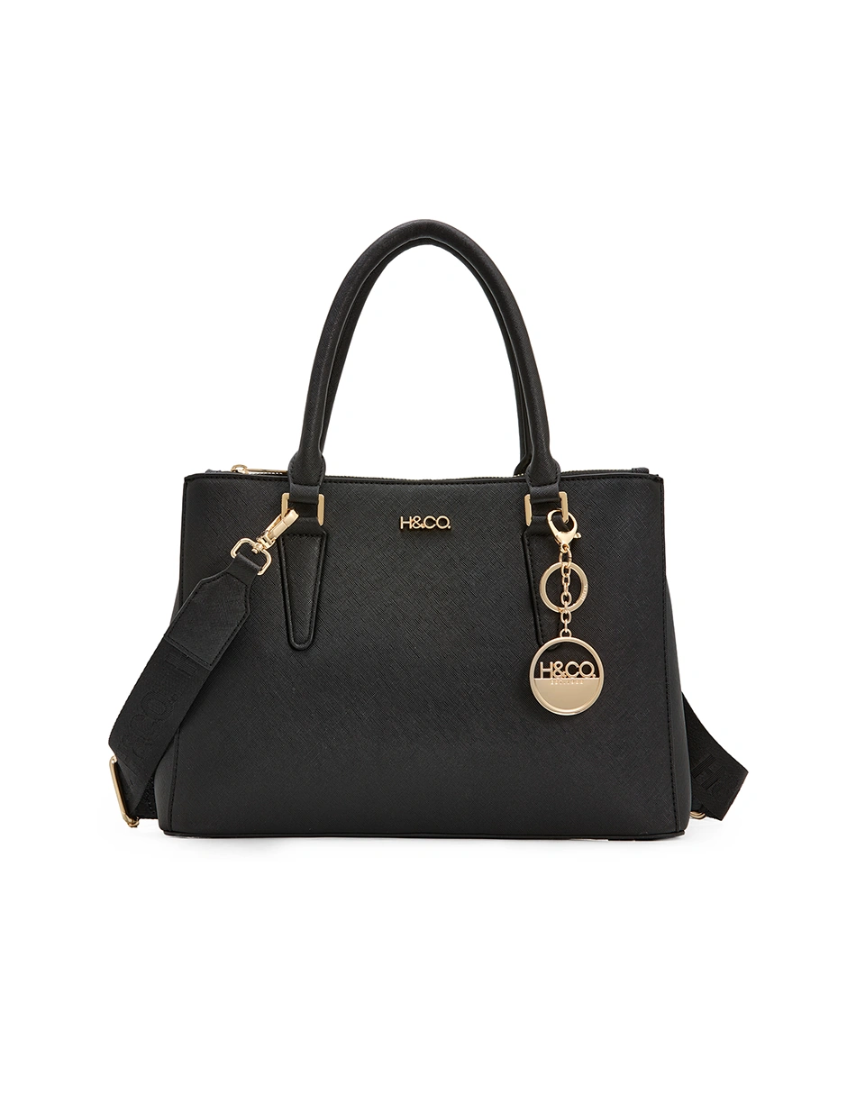 BOLSO TOTE H&CO. ELIANA 8108 NEGRO - 1