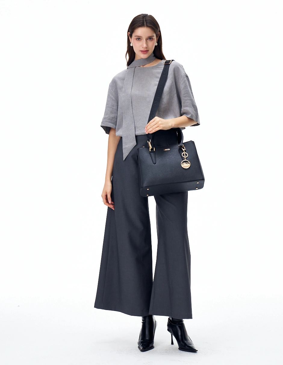 BOLSO TOTE H&CO. ELIANA 8108 NEGRO - 7