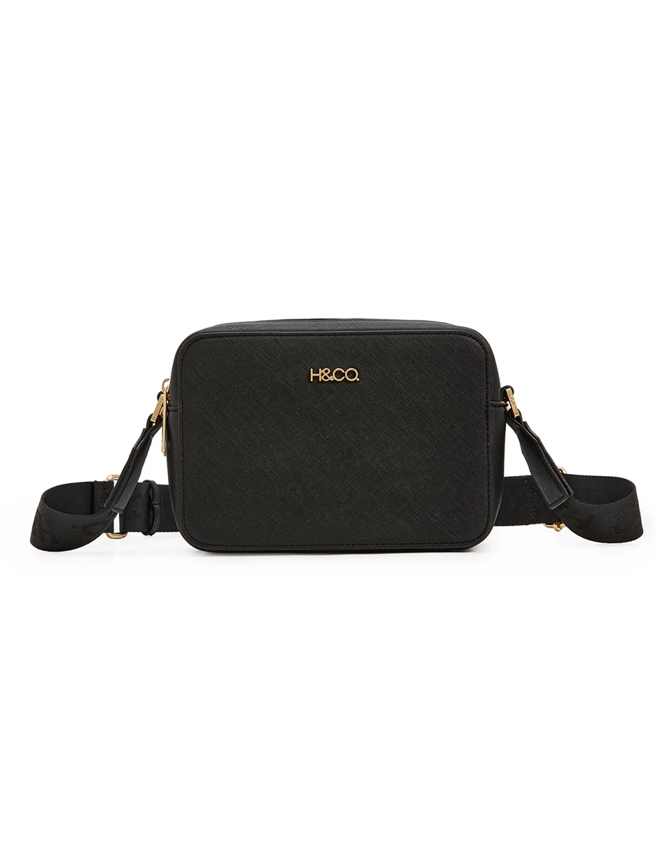 BOLSO CROSSBODY H&CO. ELIANA 8110 NEGRO - 1