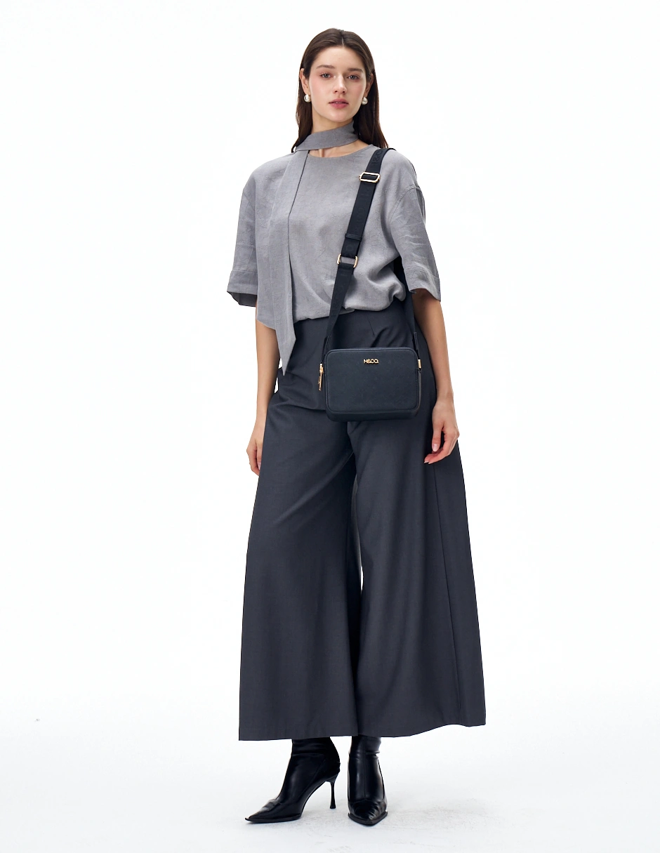 BOLSO CROSSBODY H&CO. ELIANA 8110 NEGRO - 8