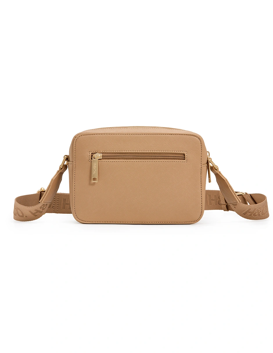BOLSO CROSSBODY H&CO. ELIANA 8110 TAUPE - 3