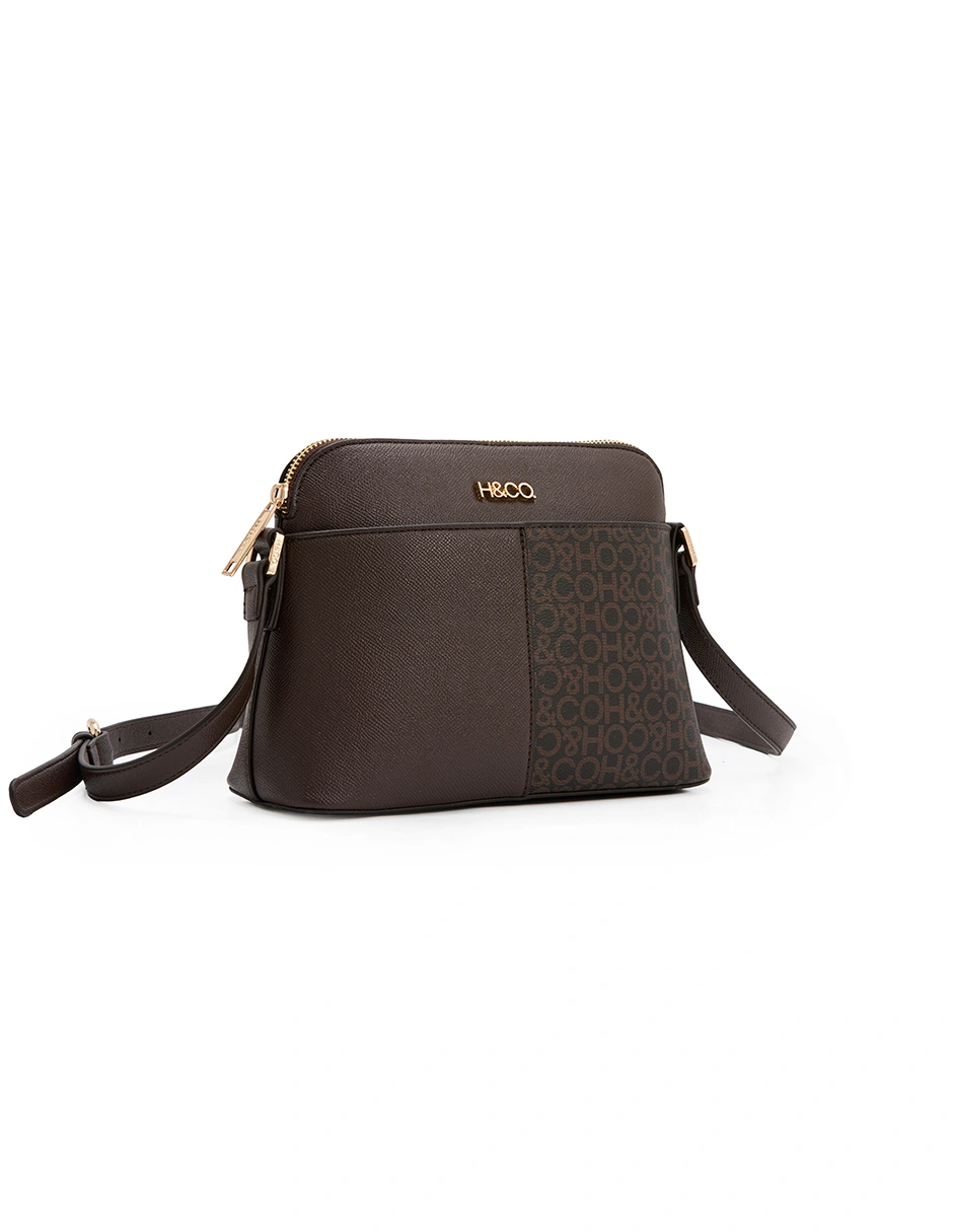 BOLSO CROSSBODY H&CO. AGNES 8113 CAFÉ - 2
