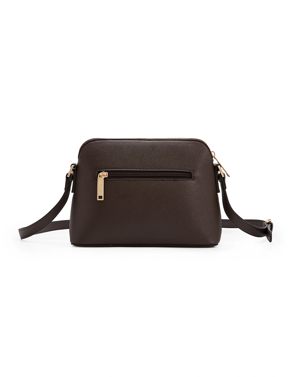 BOLSO CROSSBODY H&CO. AGNES 8113 CAFÉ - 3