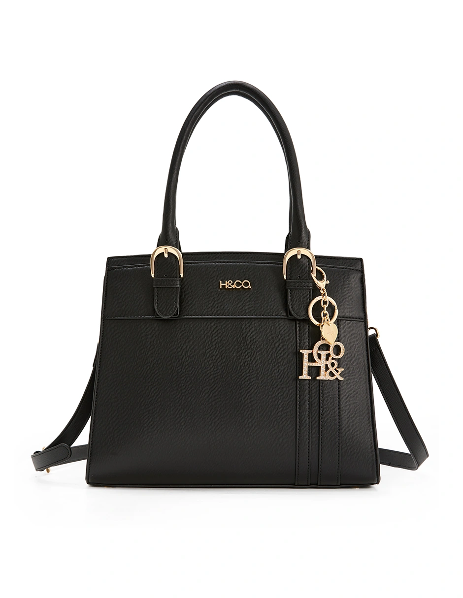 BOLSO TOTE H&CO. ANASTASIA 8124 NEGRO - 1
