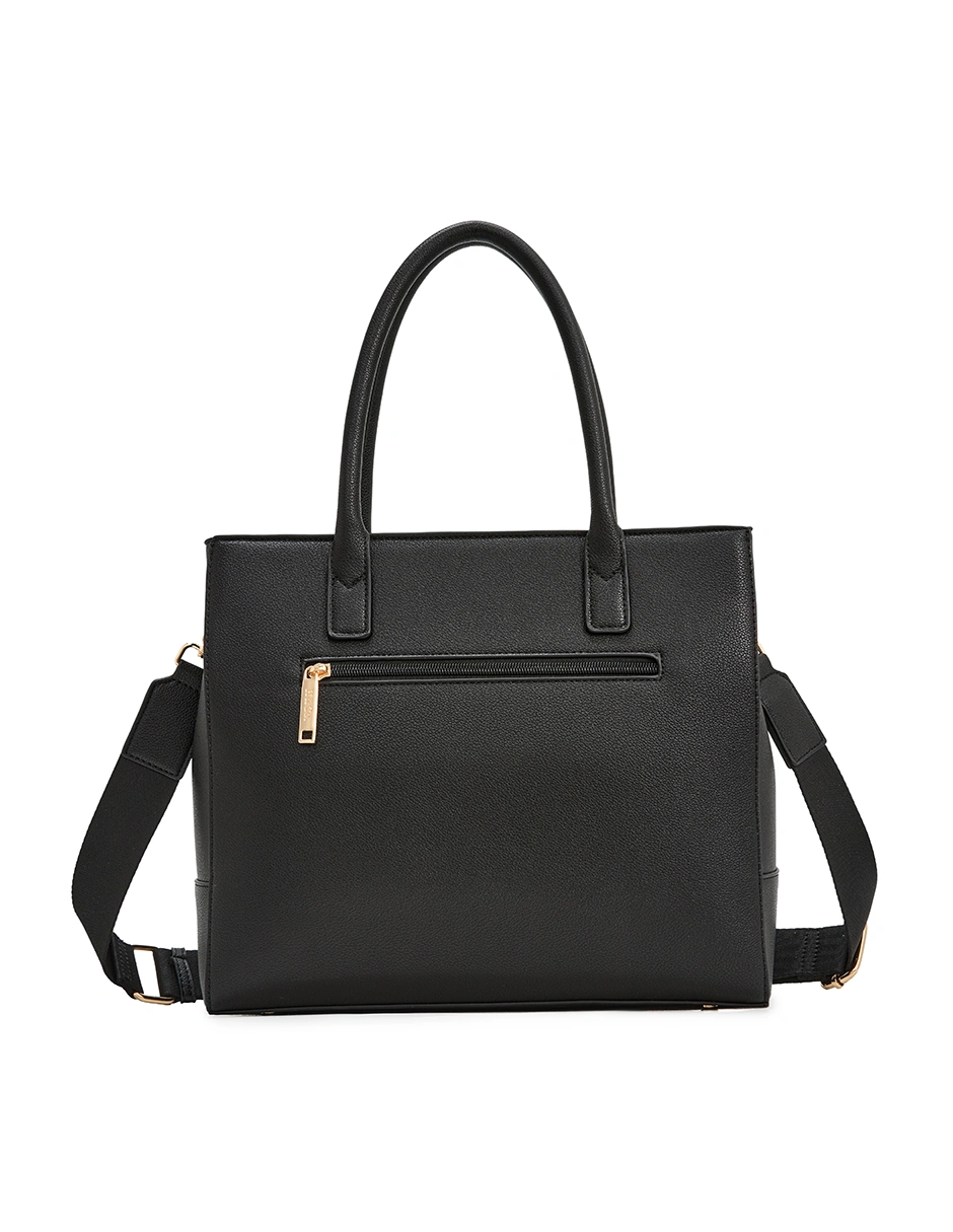 BOLSO TOTE H&CO. LARISSA 8159 NEGRO - 3