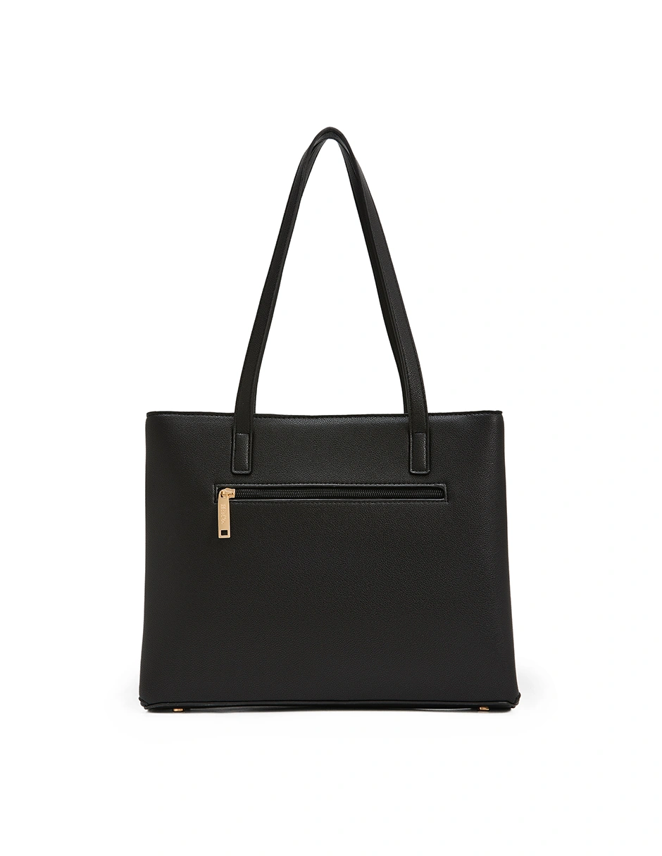 BOLSO TOTE H&CO. CALLA 8162 NEGRO - 3