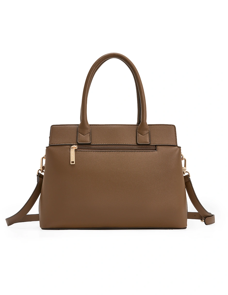 BOLSO TOTE H&CO. PHOENIX 8169 CAFÉ - 3
