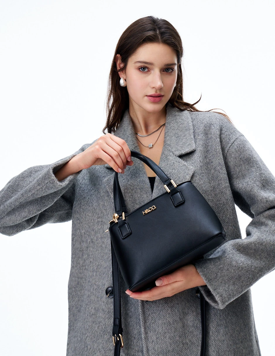 BOLSO CROSSBODY H&CO. DELTA 8210 NEGRO - 5
