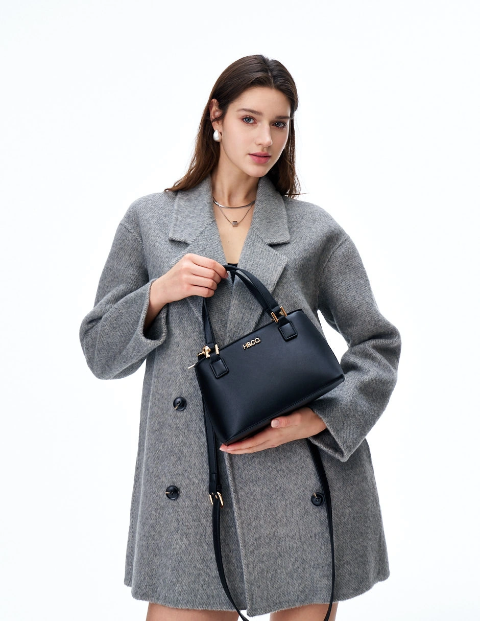 BOLSO CROSSBODY H&CO. DELTA 8210 NEGRO - 6
