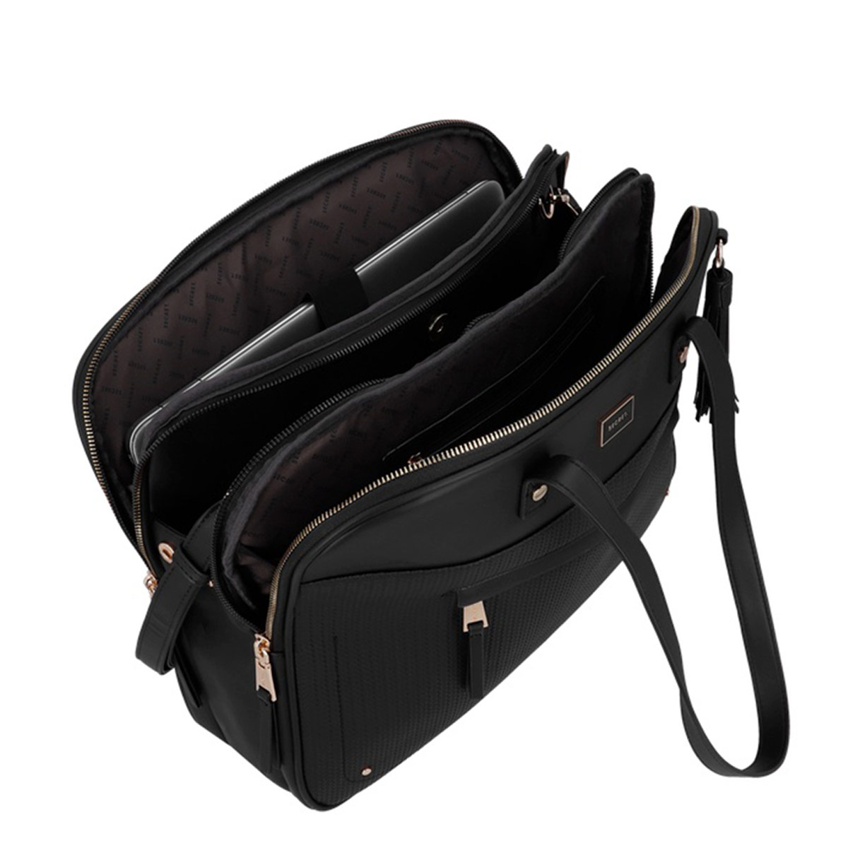 BOLSO SECRET NEGRO AKRANESS - 4