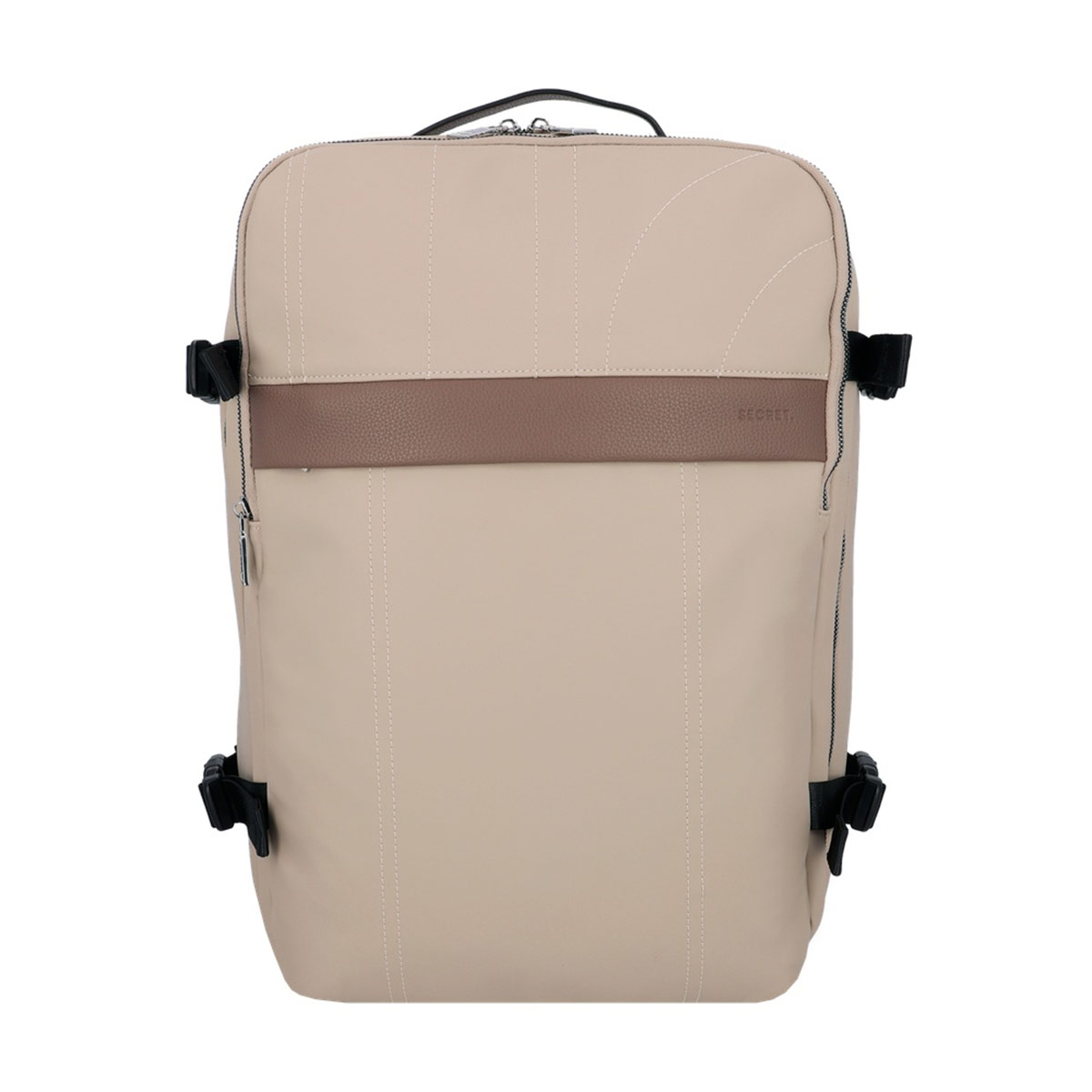MOCHILA SECRET BEIGE OXFORD - 1