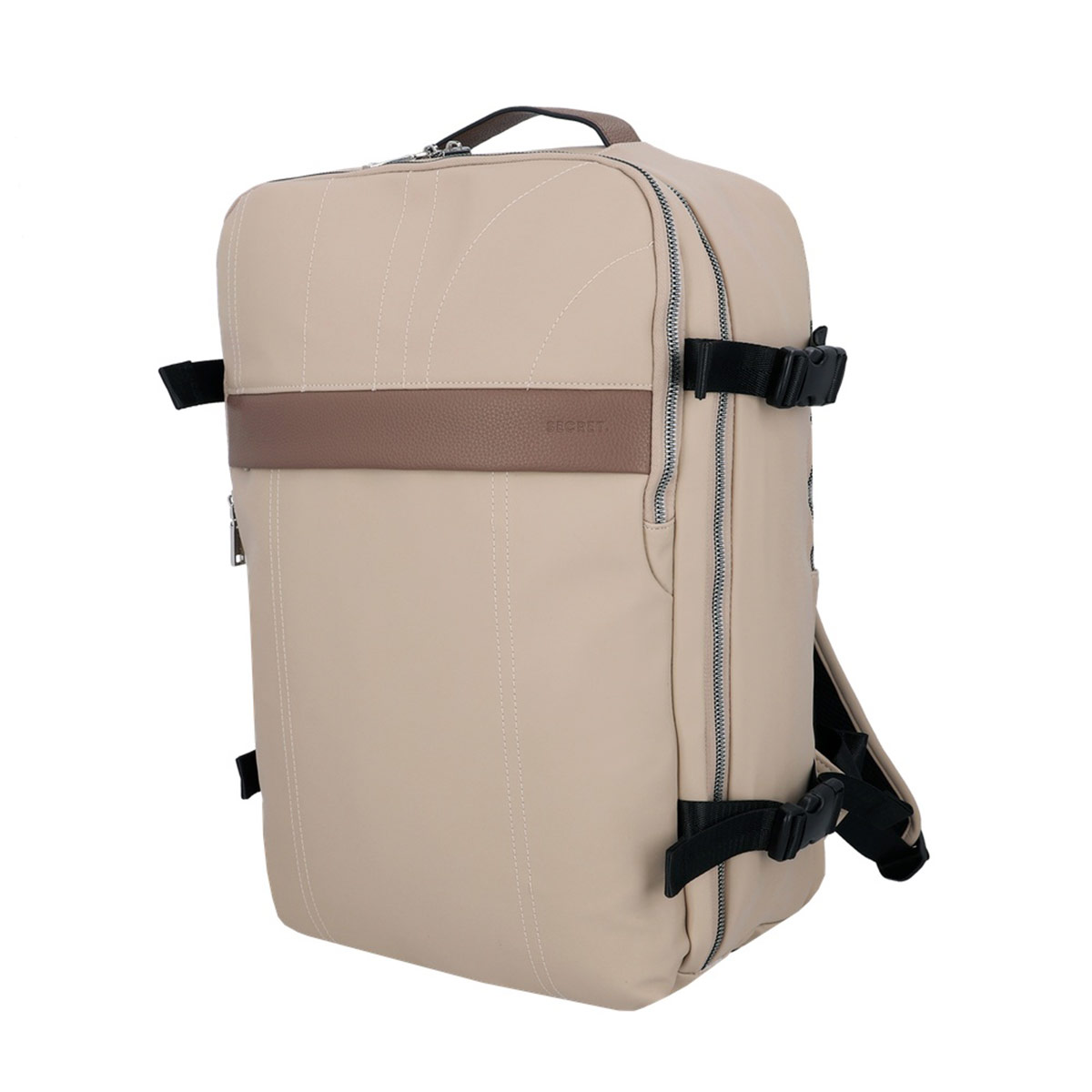 MOCHILA SECRET BEIGE OXFORD - 2