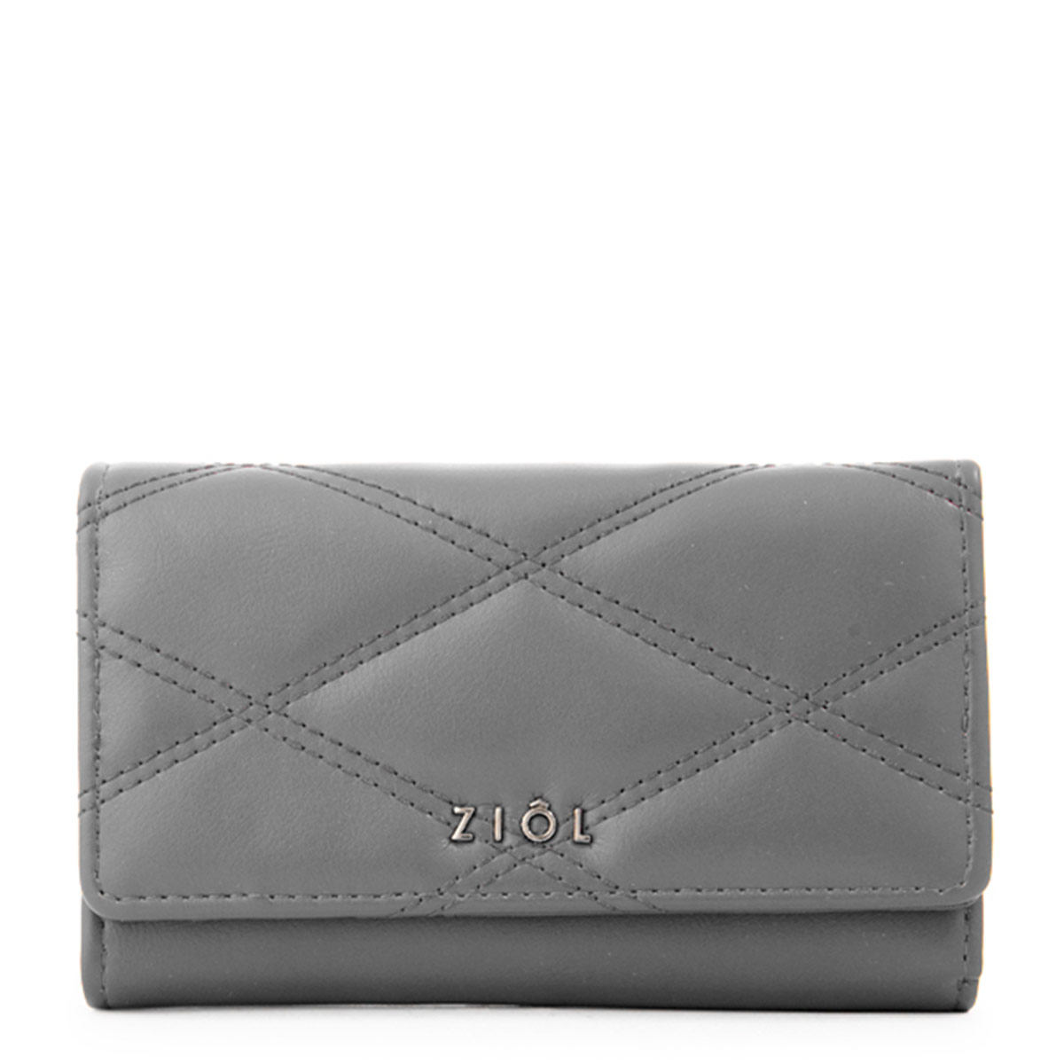 BILLETERA ZIOL ELVIRA GRIS CLARO - 1