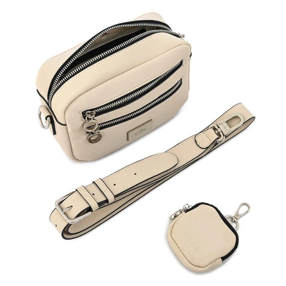 CARTERA CROSSBODY ZIOL LUZMARIA BEIGE - 5
