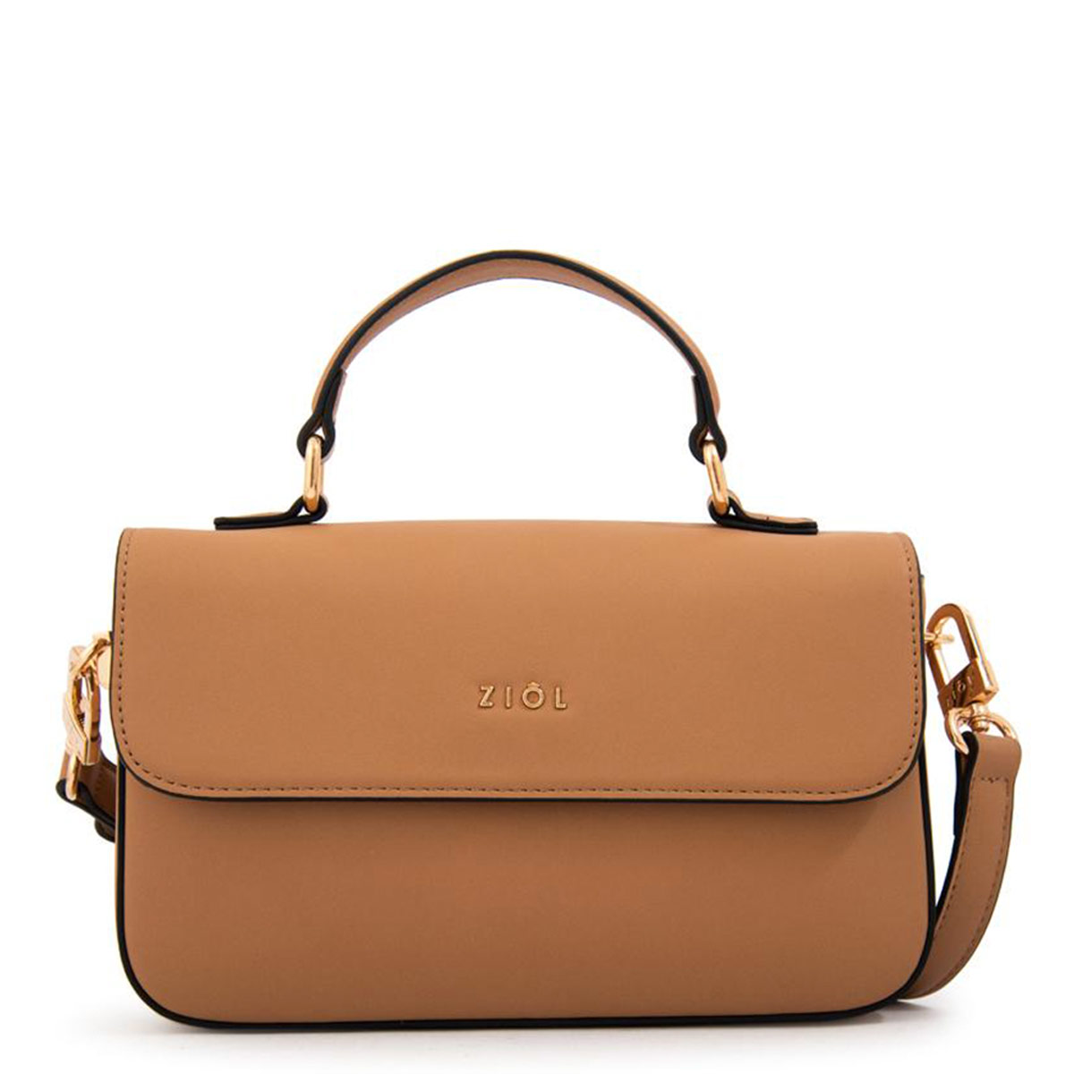 CARTERA CROSSBODY ZIOL SOFY CAMEL - 1