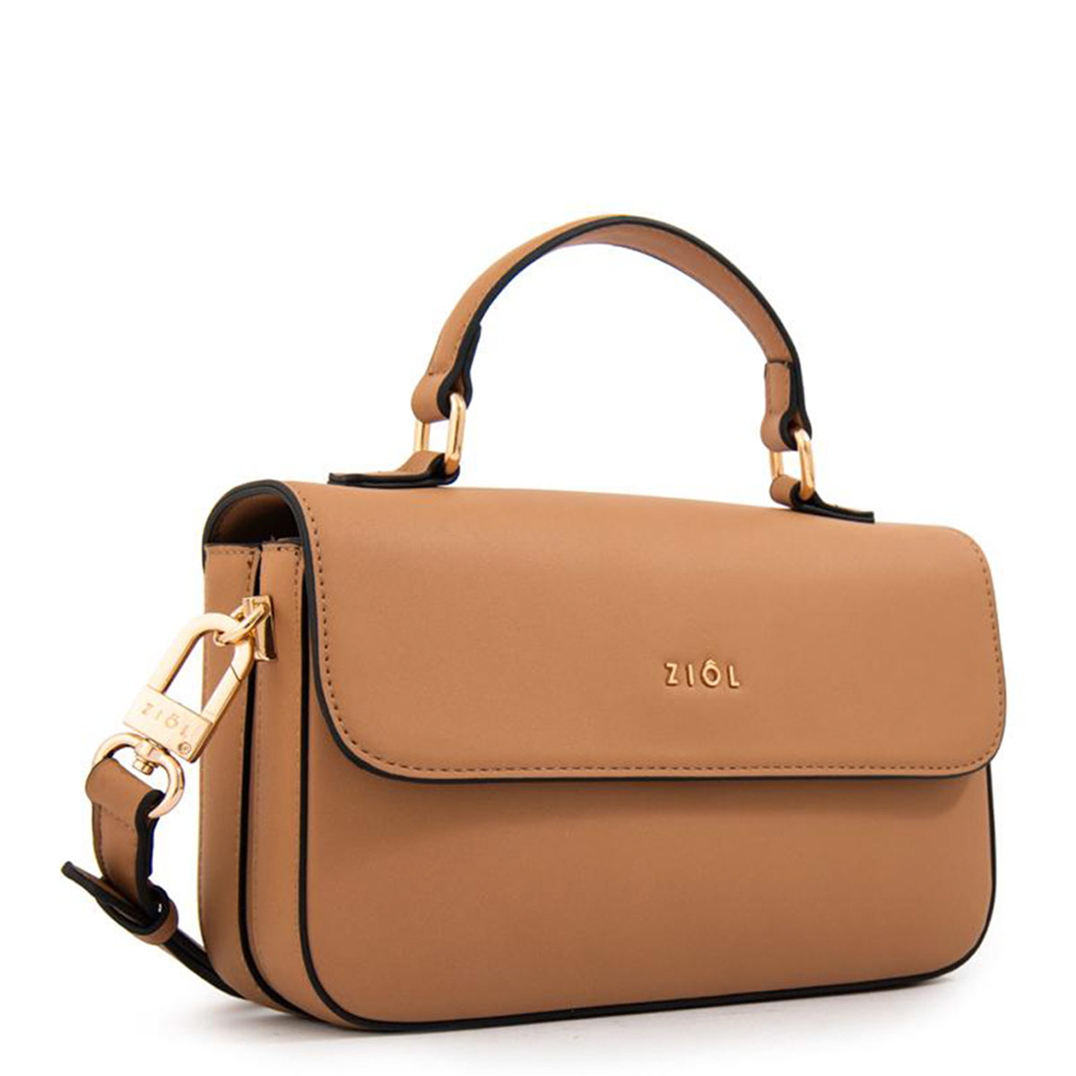 CARTERA CROSSBODY ZIOL SOFY CAMEL - 2