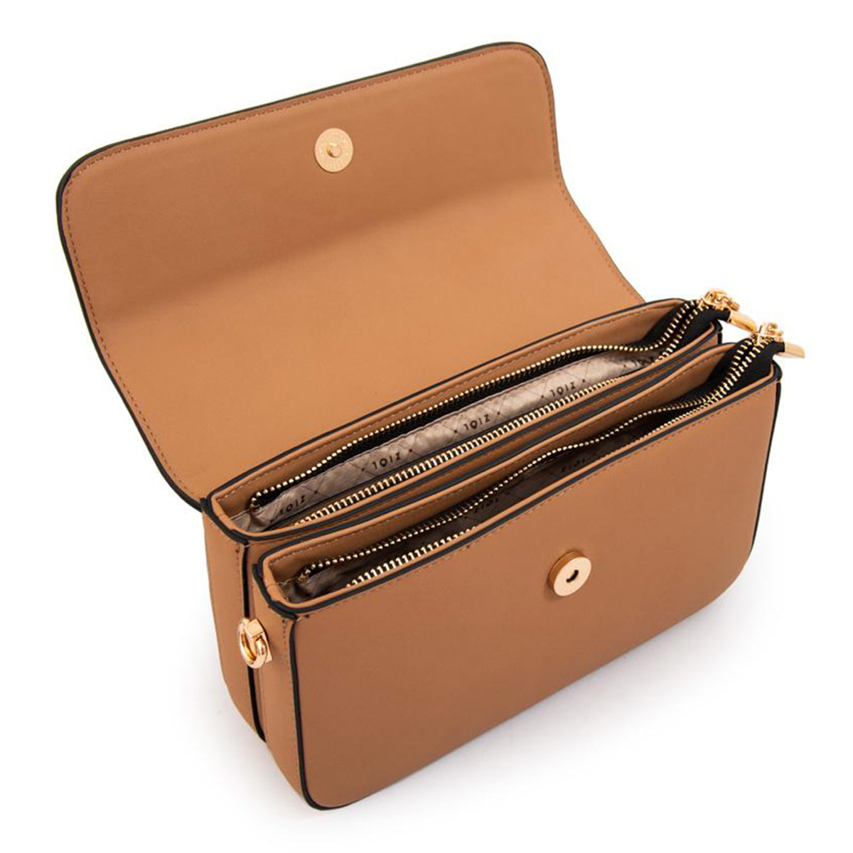 CARTERA CROSSBODY ZIOL SOFY CAMEL - 4