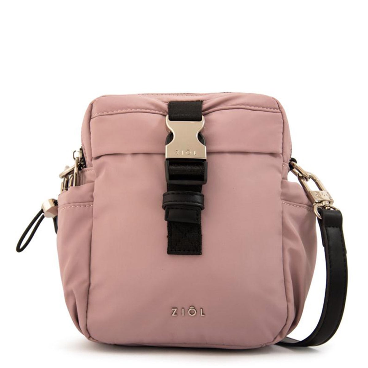 CARTERA CROSSBODY ZIOL TOPACIO ROSADO - 1