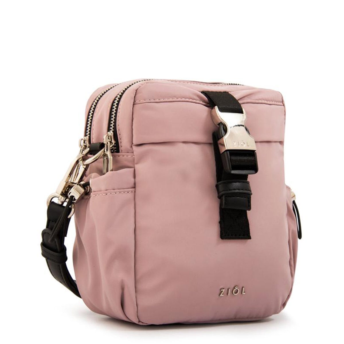 CARTERA CROSSBODY ZIOL TOPACIO ROSADO - 2