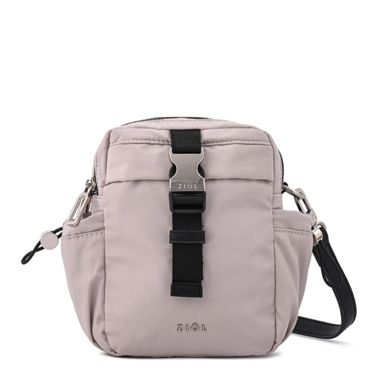 CARTERA CROSSBODY ZIOL TOPACIO BEIGE - 1