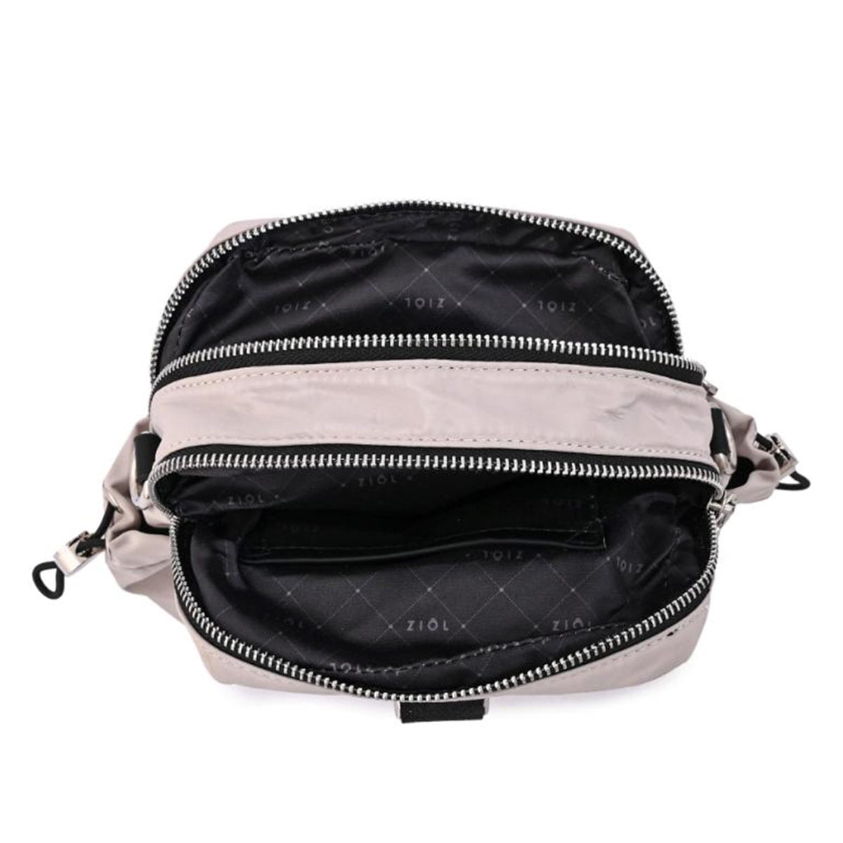 CARTERA CROSSBODY ZIOL TOPACIO BEIGE - 4