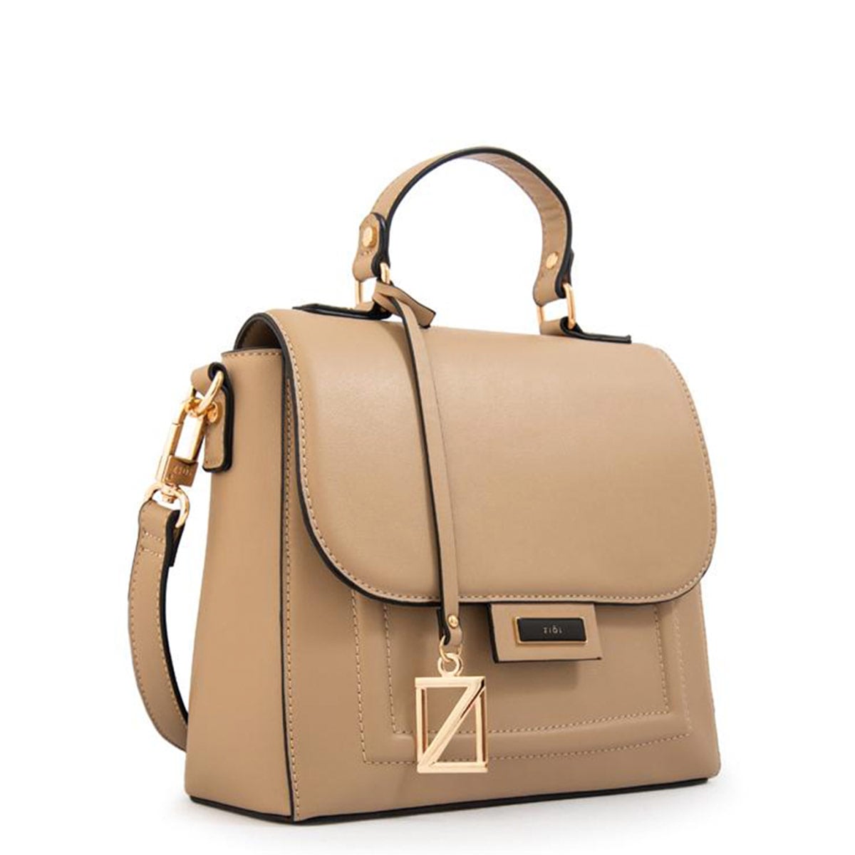 CARTERA CROSSBODY ZIOL CARMINA BEIGE - 2