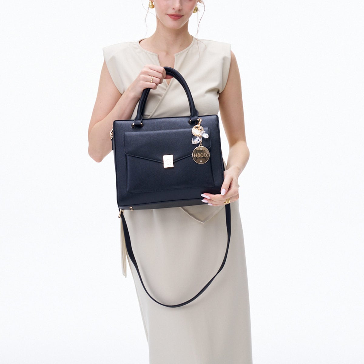 BOLSO H & CO. SATCHEL EVERLY - 6