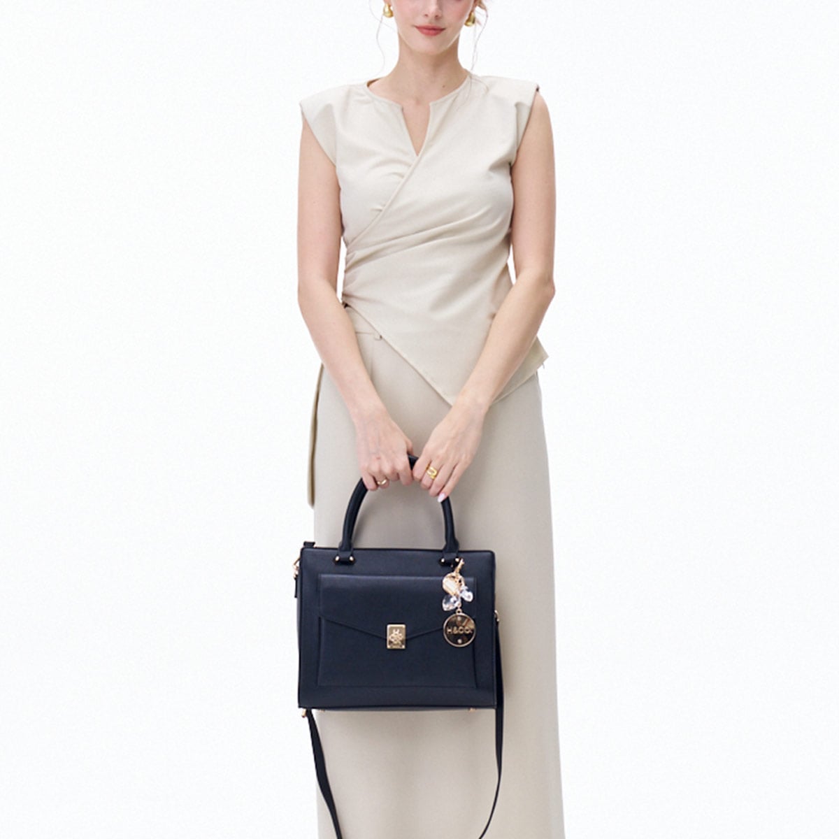 BOLSO H & CO. SATCHEL EVERLY - 8