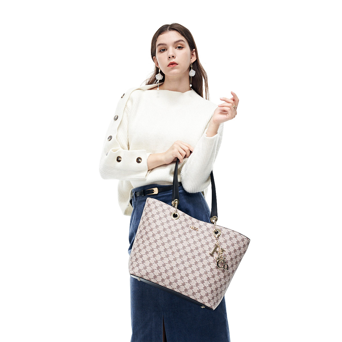 BOLSO H & CO. R101 CAQUI - 5