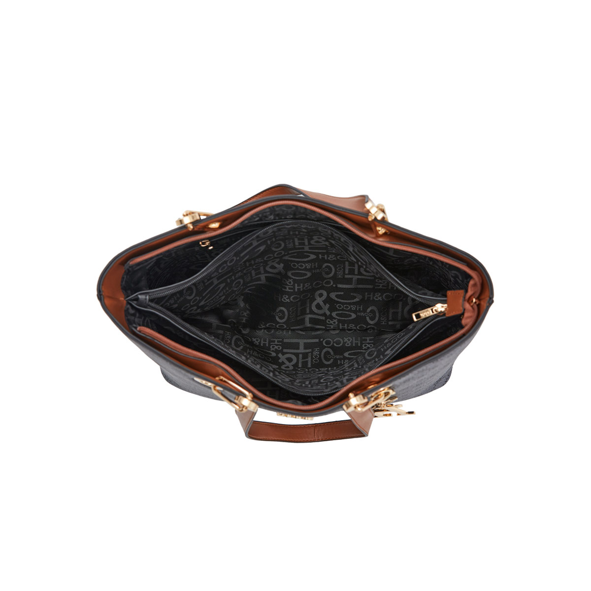 BOLSO H & CO. R101  NEGRO - 4