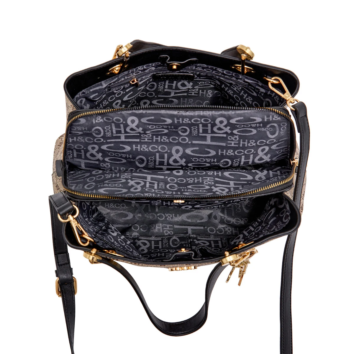 BOLSO H & CO. R102 CAQUI - 4
