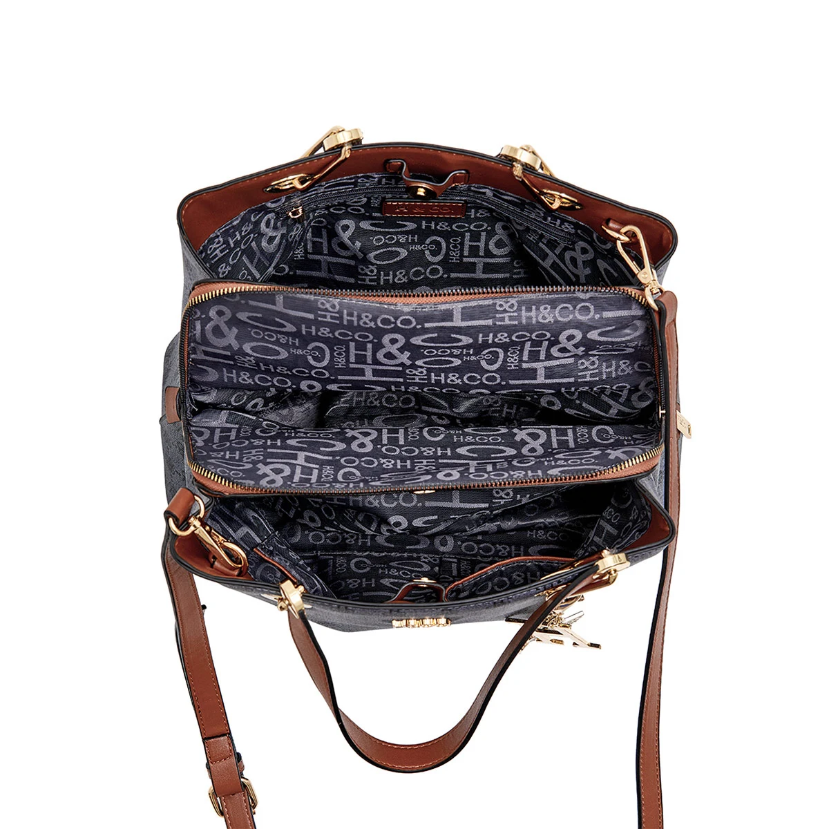 BOLSO H & CO. R102 NEGRO - 4