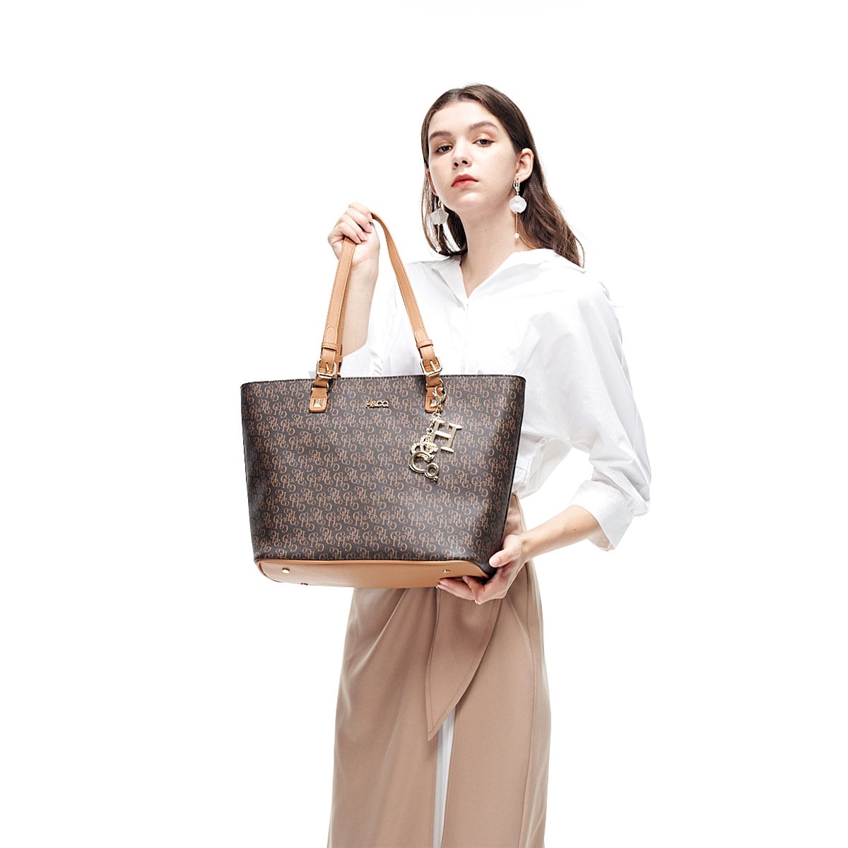 BOLSO H & CO. R104 CAFÉ - 5