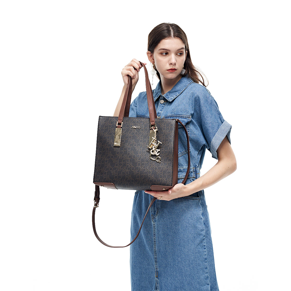 BOLSO H & CO. R109 CAFÉ - 6
