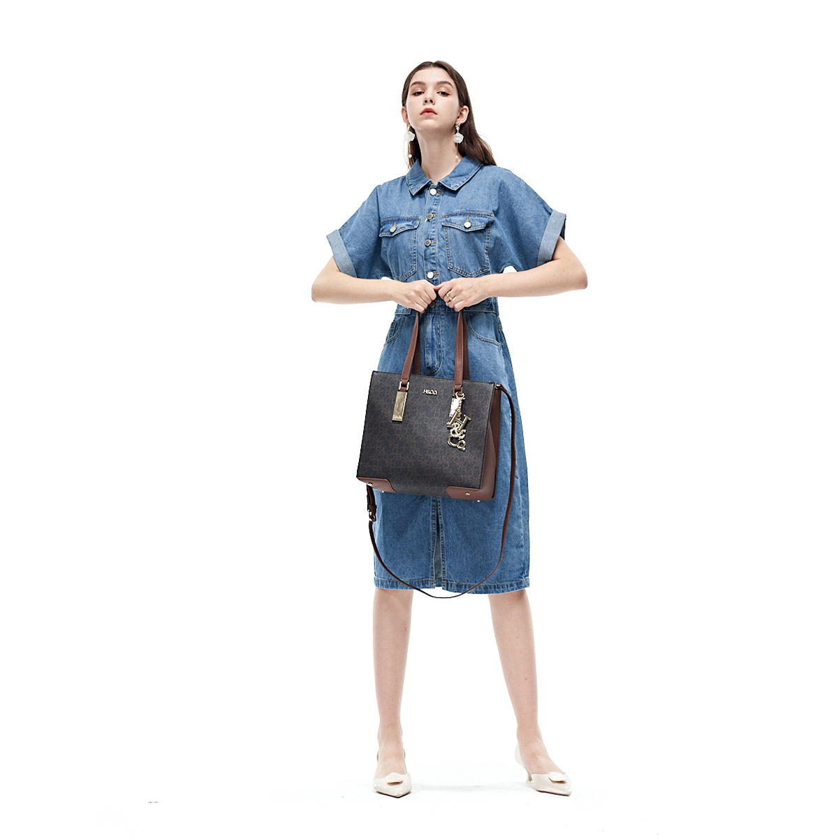 BOLSO H & CO. R109 CAFÉ - 8