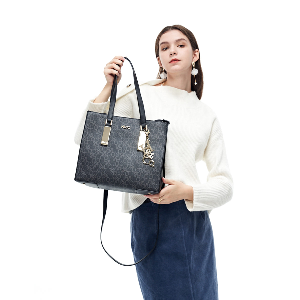 BOLSO H & CO. R109  NEGRO - 6