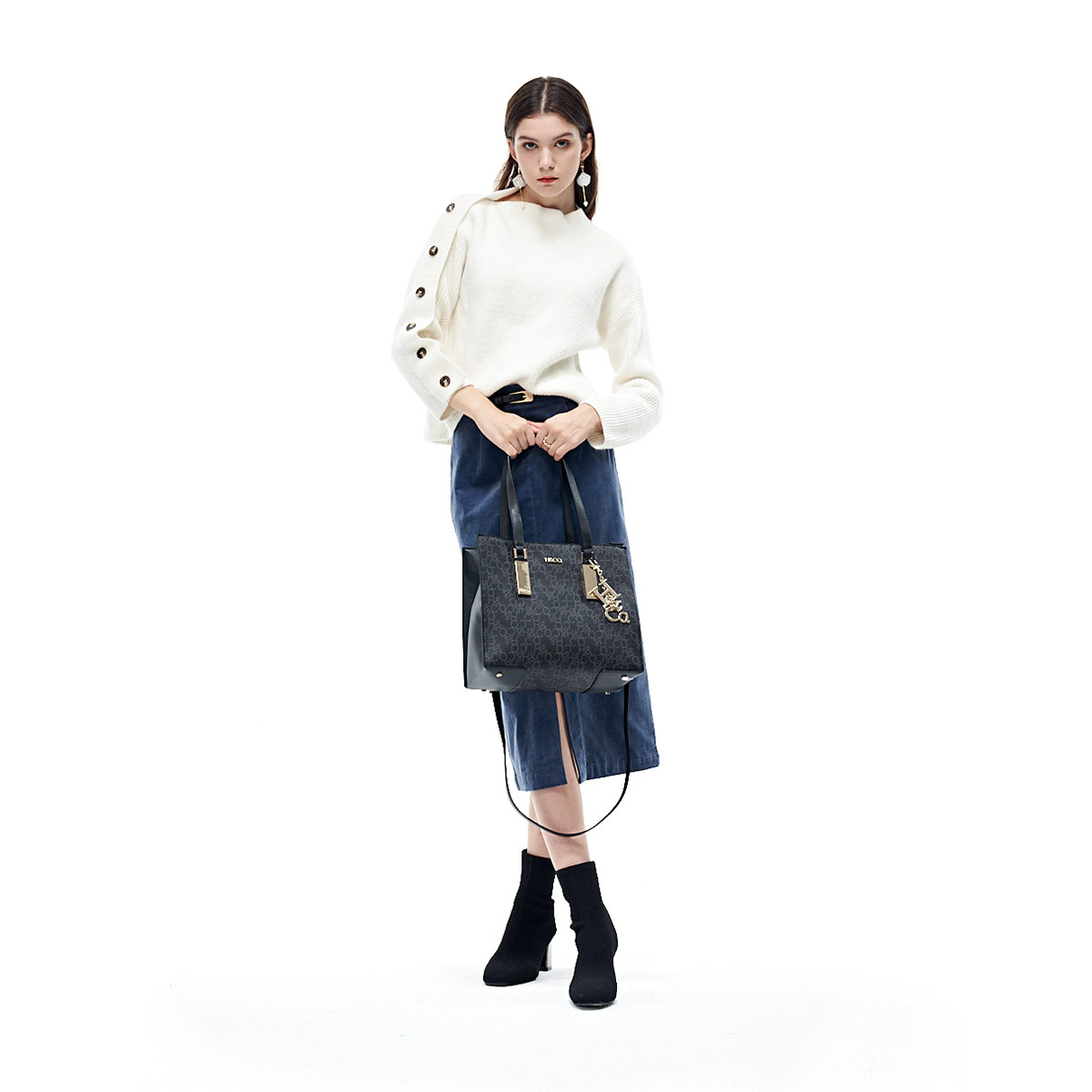 BOLSO H & CO. R109  NEGRO - 7