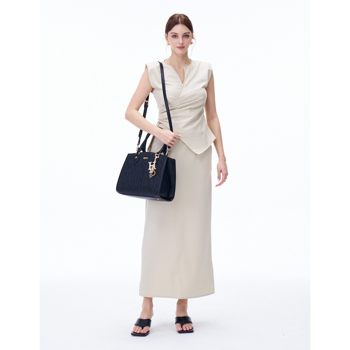 BOLSO H & CO. 8441 NEGRO - 8