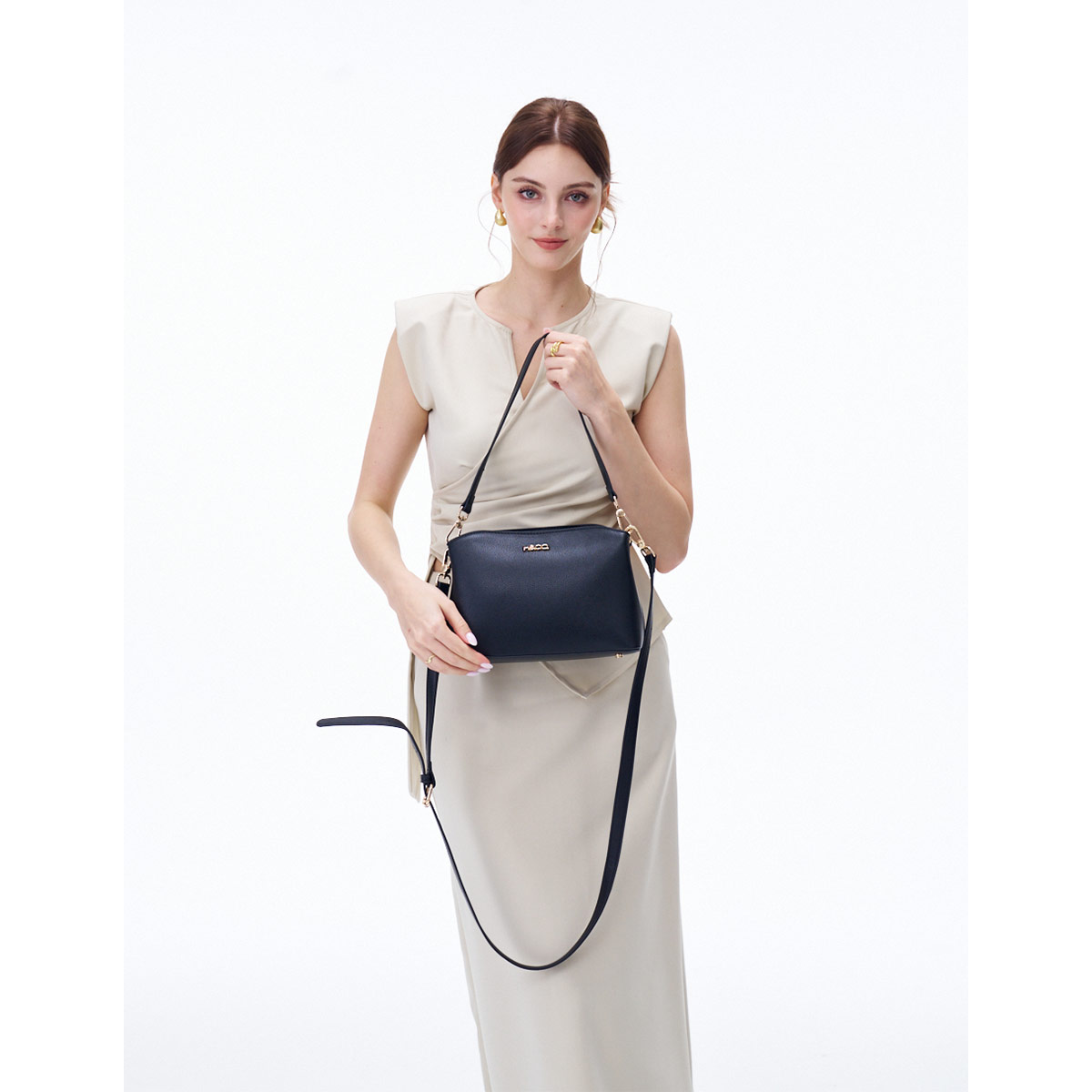 BOLSO H & CO. 8442 NEGRO - 8