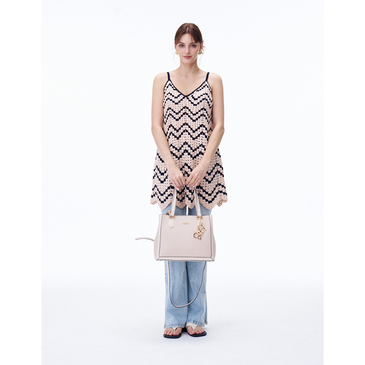 BOLSO H & CO. 8443 BEIGE - 7