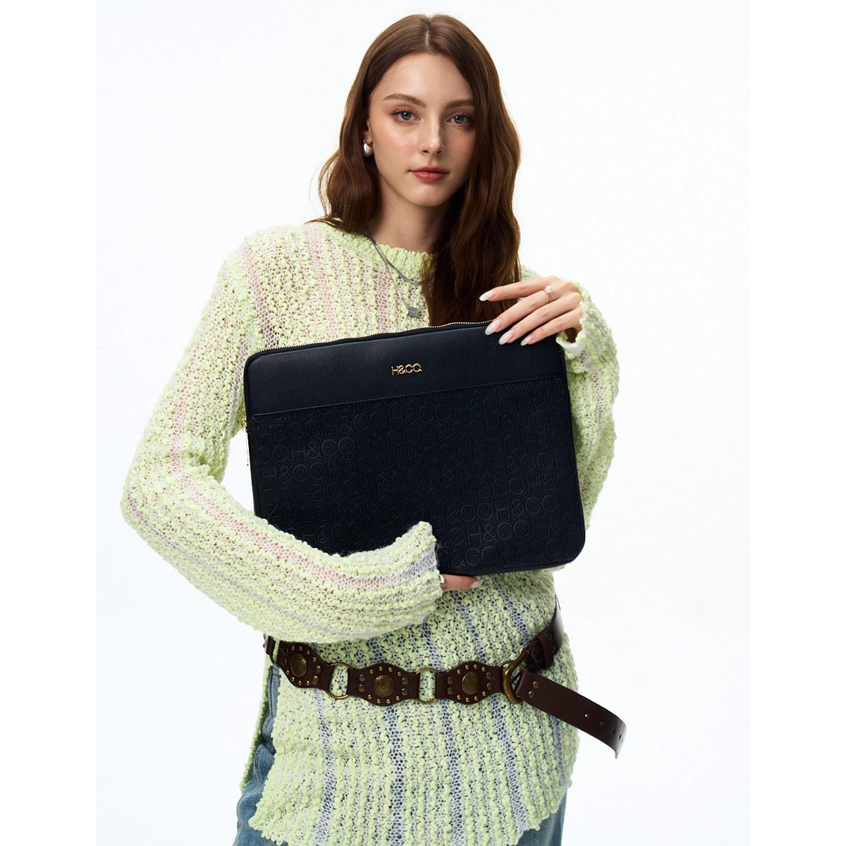 SET BOLSO H & CO. 8444 NEGRO - 6
