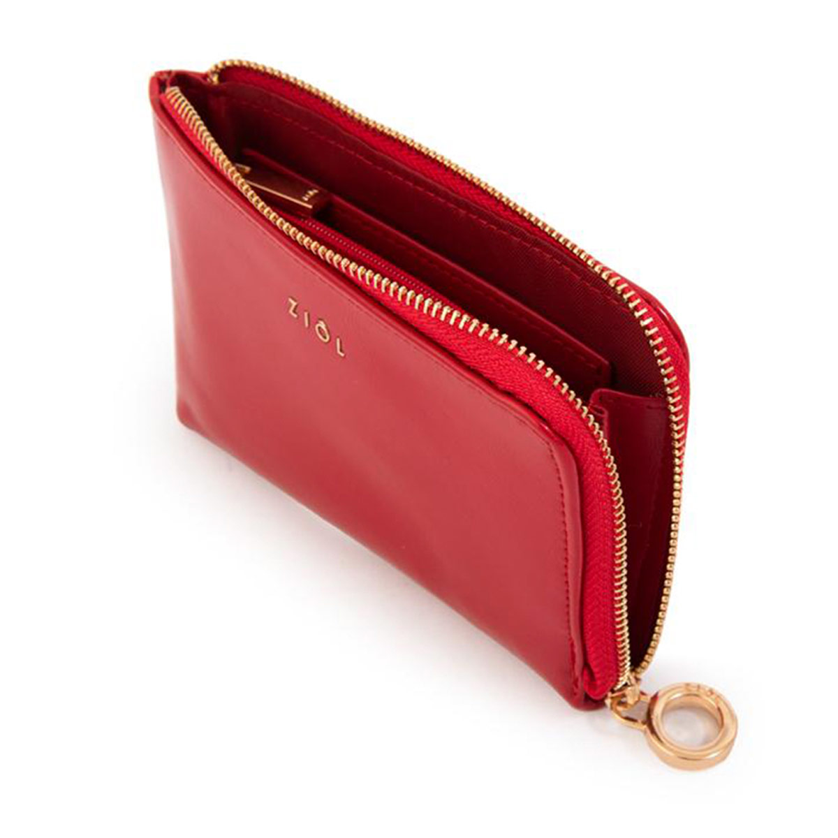 BILLETERA ZIOL MELODY ROJO - 3